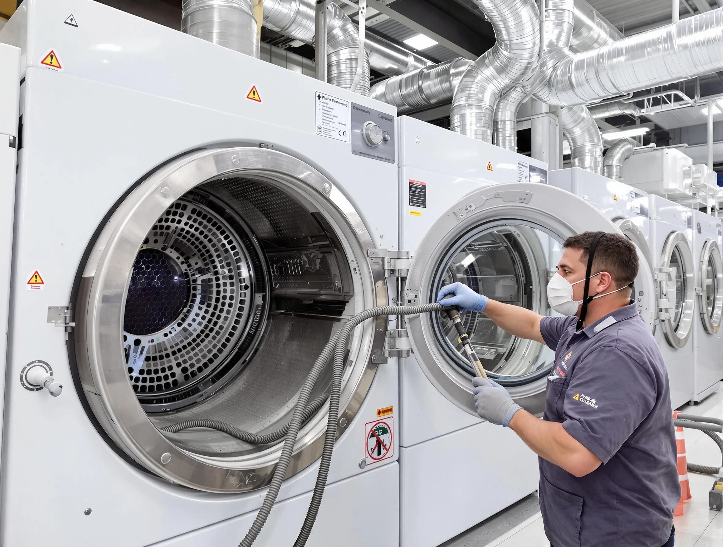 Industrial-grade dryer vent cleaning by Billerica Dryer Vent Cleaning in Billerica