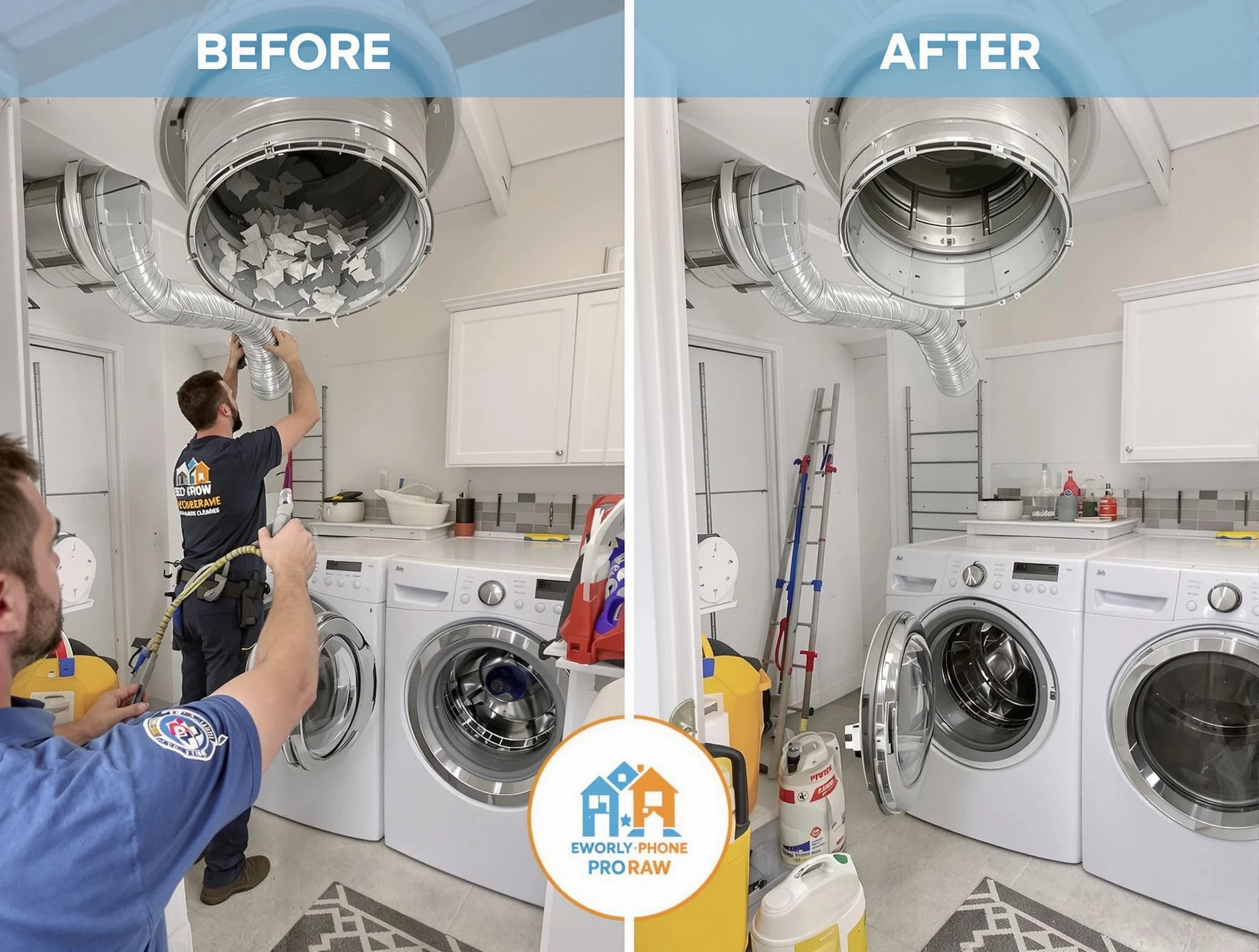 Residential dryer vent cleaning by Billerica Dryer Vent Cleaning in Billerica