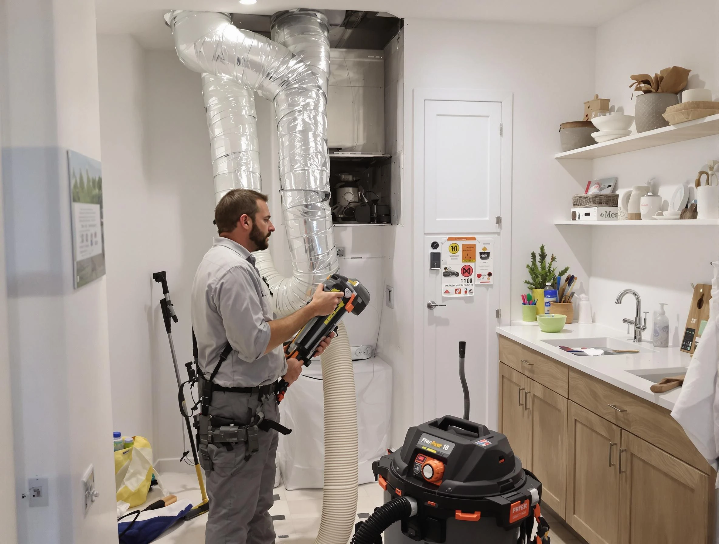 Clogged Dryer Vent Cleaning in Billerica