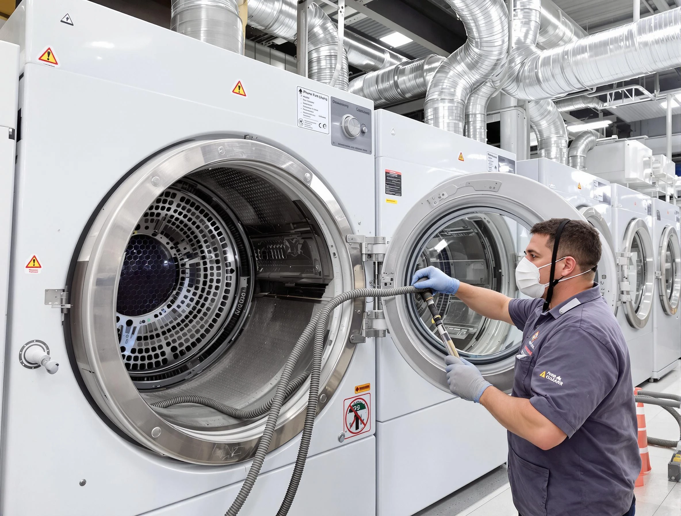 Industrial-grade dryer vent cleaning by Billerica Dryer Vent Cleaning in Billerica